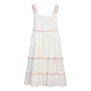 NWT J.Crew Cottagecore Coquette Midi Dress Womens Size 14 Parisian Chic Hamptons